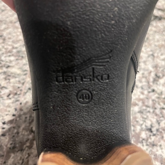 Dansko Perry Black Ankle Boot Bootie Waterproof Size Euro 40 US 9 - 9.5 - Picture 6 of 6